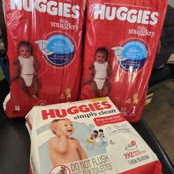 Diapers Size 1