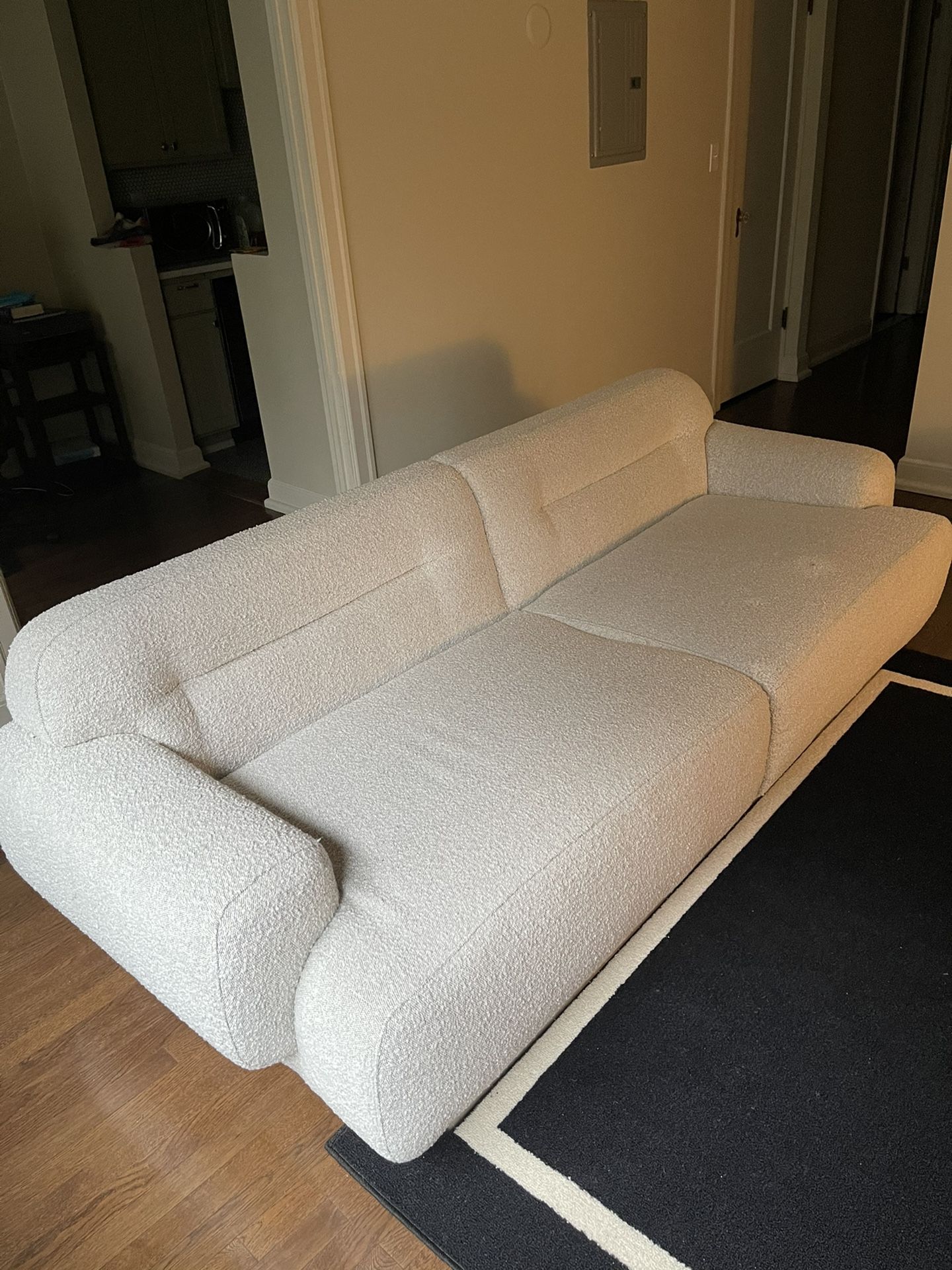 Used Boucle Sofa by CB2
