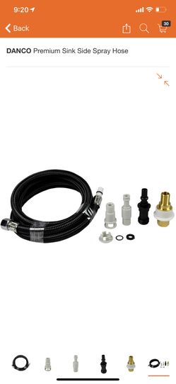 Dancing kitchen Side Spray Hose