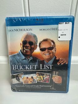The Bucket List Blu-ray Movie (Brand New & Factory Sealed)