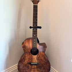 Luna Gypsy Spalt Grand Auditorium Acoustic-Electric Guitar