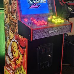 Turbo Street Fighter Arcade1up Cabinet With Over 15,000 Video Games 