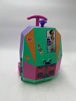 Barbie Career Scientist Mobile Lab Playset Rolling Portable Science Lab