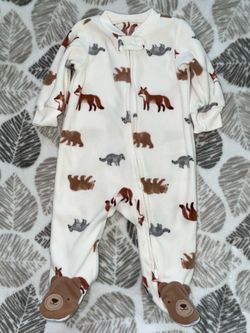Carter’s 3 months baby boy warm pj