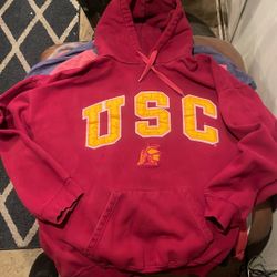 Usc Trojans Pull Over Sweater Extra Large