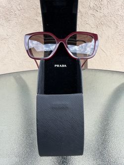 Prada Burgundy Sunglasses
