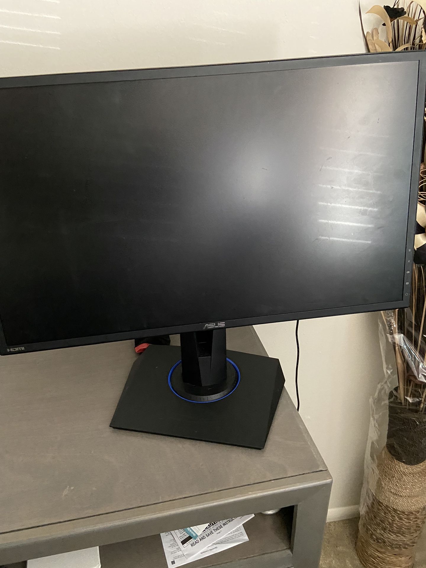 27” Asus Gaming Monitor 165htz