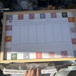 Dry Erase Calendar