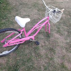 beach cruiser bicycle good shape needs front rim and tire don't have it as is 75th Ave Indian School $25 cash serious buyers only please