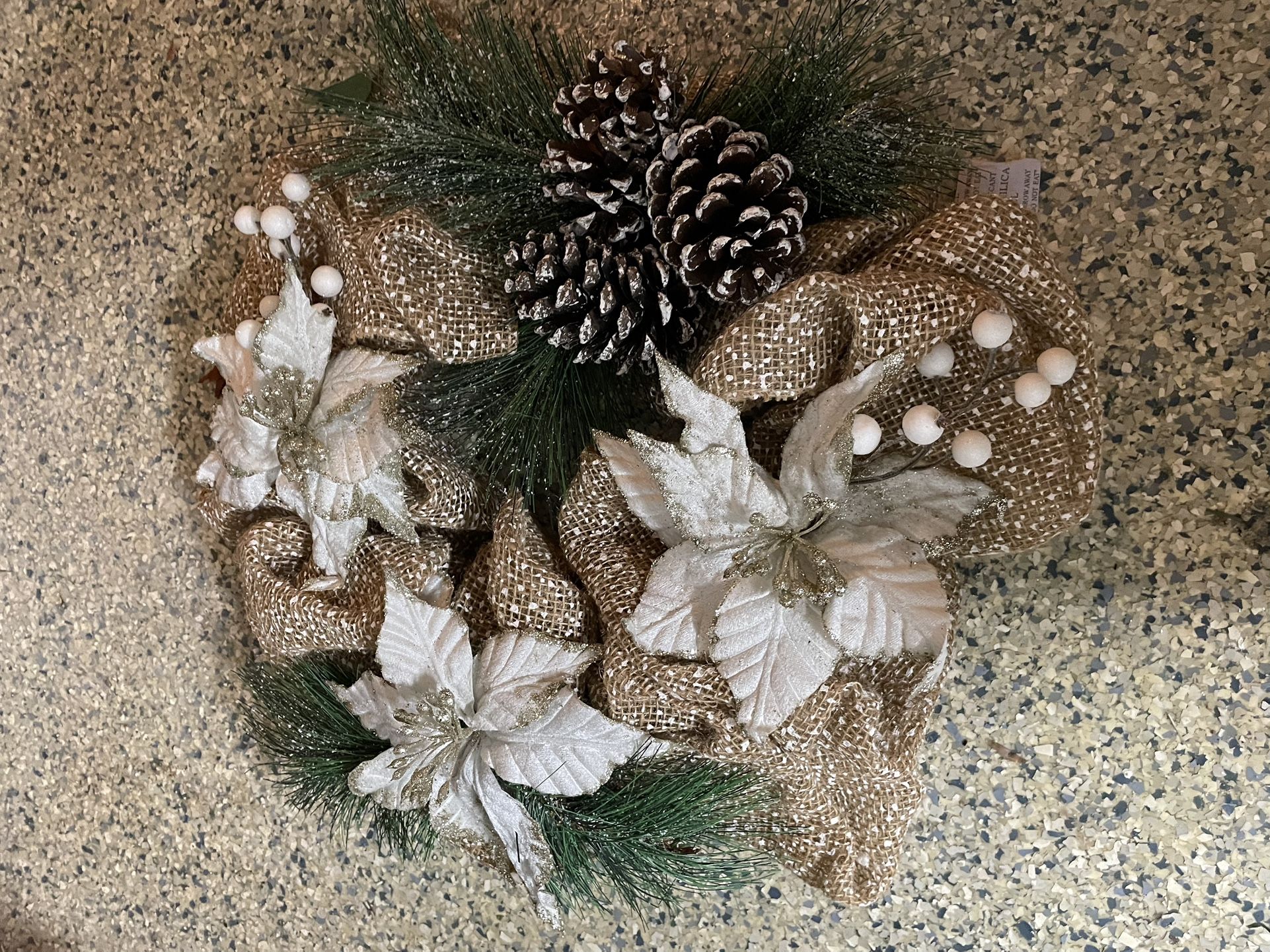 15 inch Christmas holiday wreath