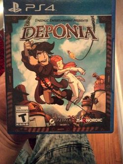 PS4 Deponia PS4 Playstation 4