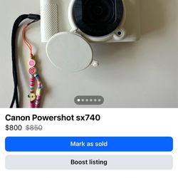 Canon powershot Sx740