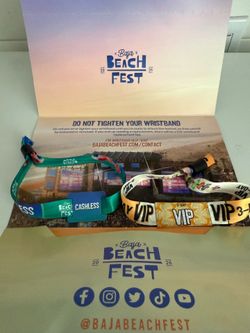 Baja Beach Fest 2026 VIP Ticket