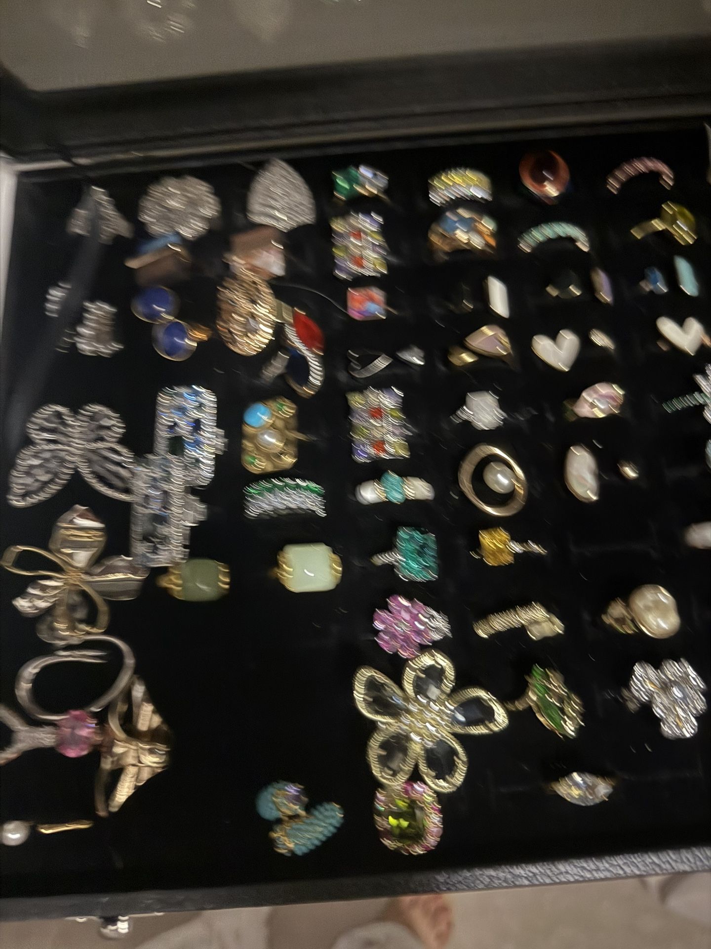Collected Ring Silver 60 Of Them