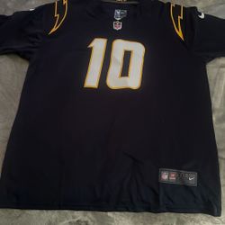Navy Blue Justin Herbert Jersey (XXL)