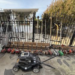 FOR PARTS - Weed Whacker, Hedge Trimmer, Lawn Mower