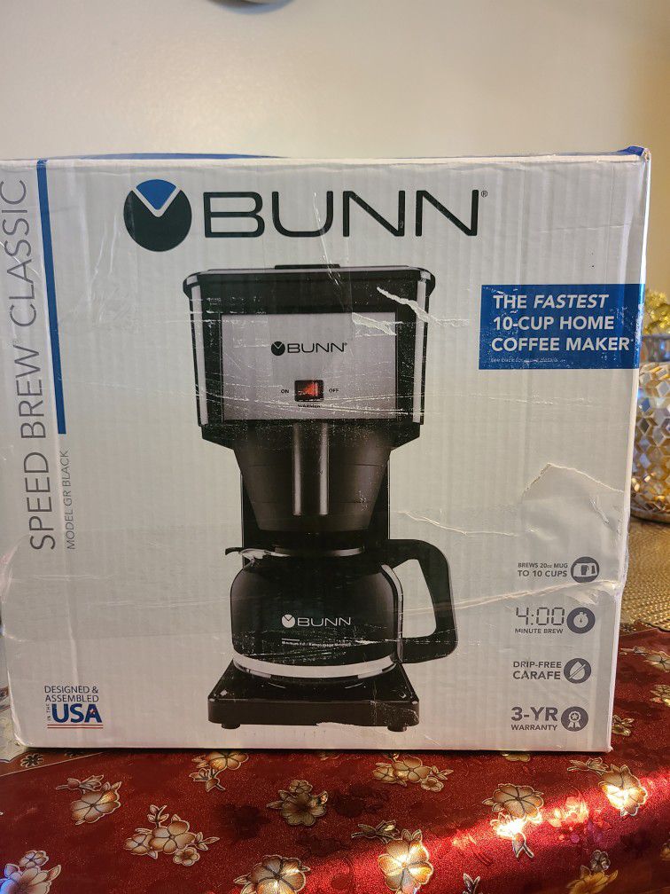 semi new bunn coffee maker 