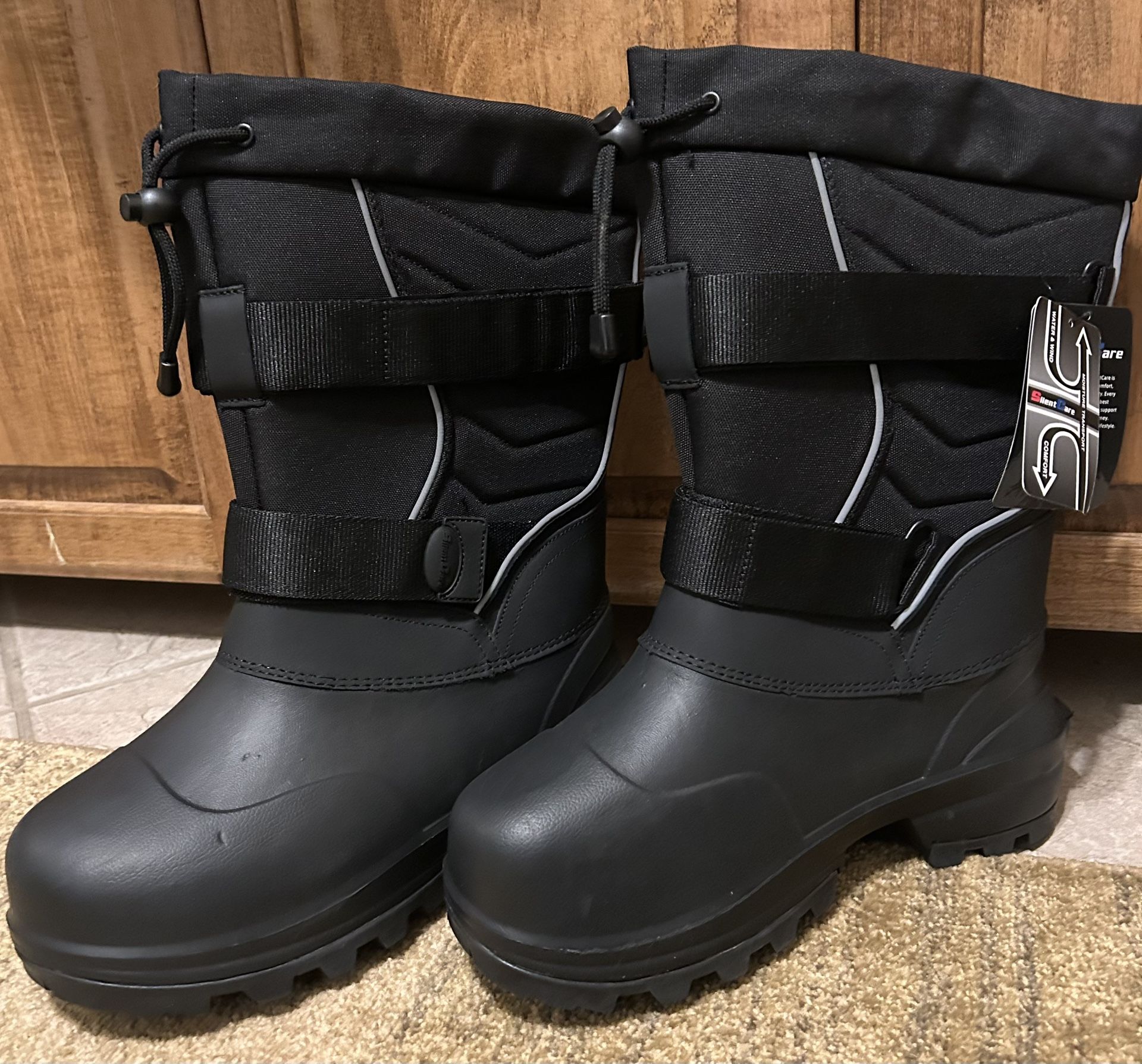 NEW Men Snow Boots - With Tags- 9