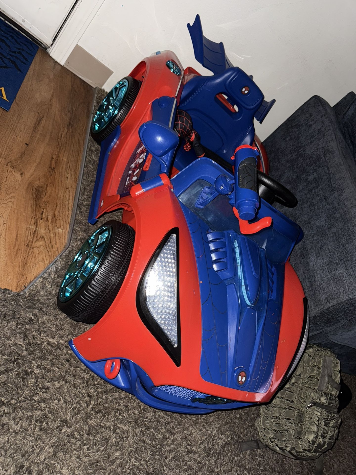 Spider-Man Power Wheel Car