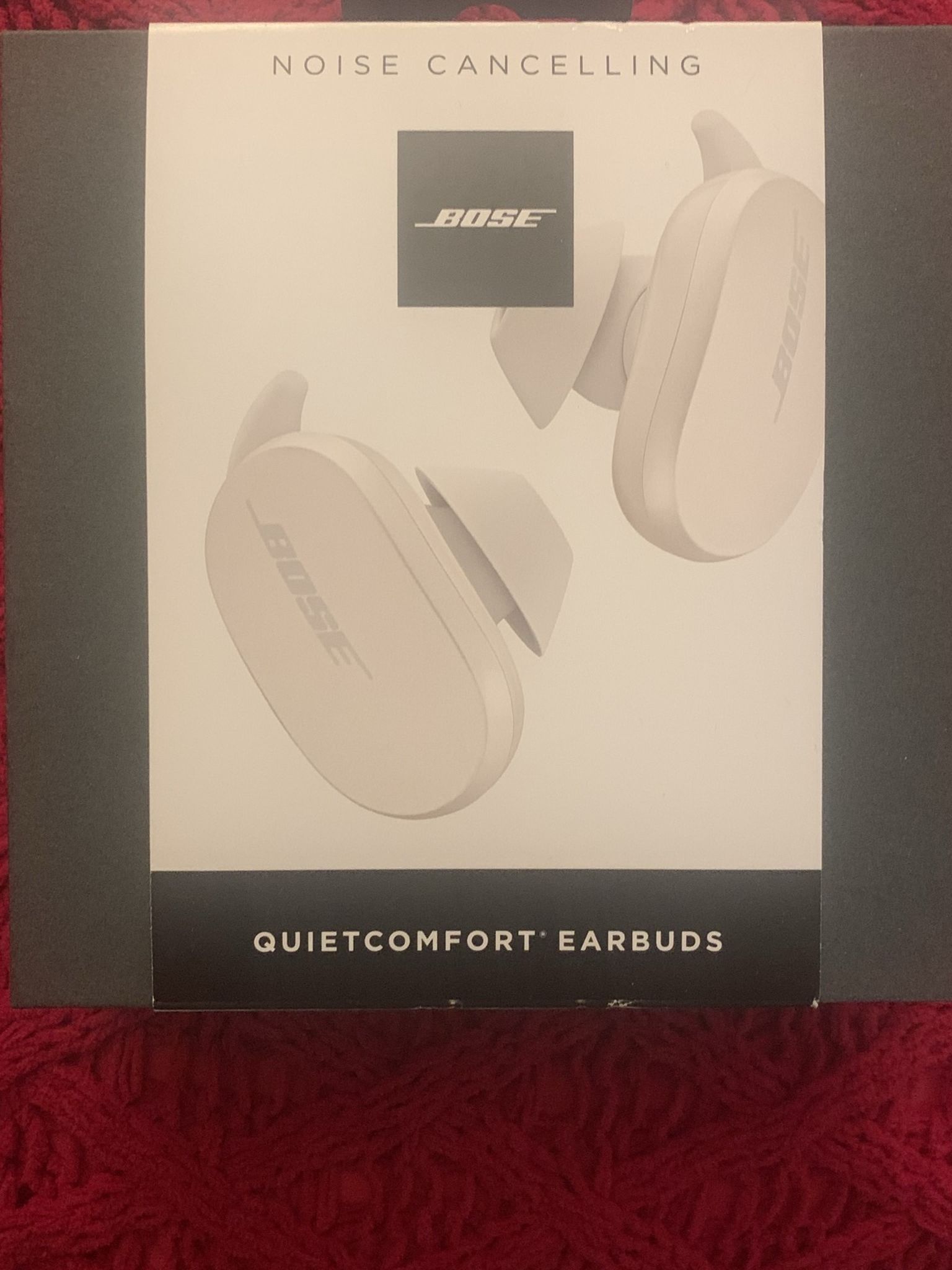 BOSE QUIETCOMFORT EARBUDS NOISE CANCELLING WHITE SANDSTONE BRAND NEW