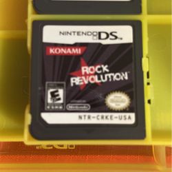Nintendo DS Rock Revolution Game