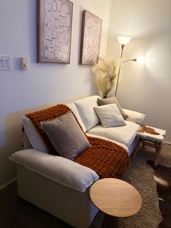 86" Modular Sectional Sofa,Comfy Cloud Couch Sectional Sofa,Loveseat Chenille Sleeper
