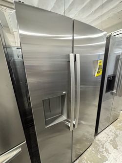 GE Stainless Steel Side-by-Side Refrigerator