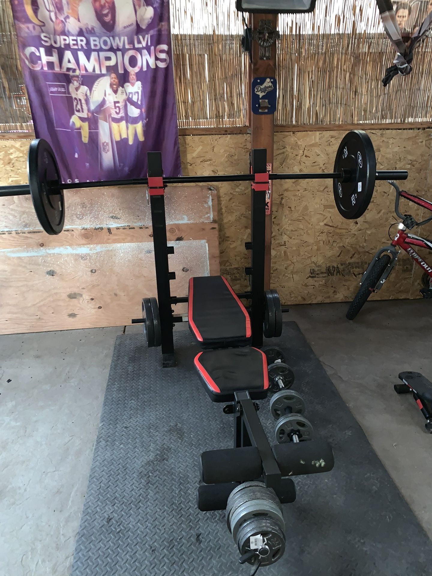 Bench W/ Weights
