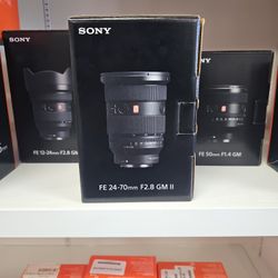 Sony 24-70mm F2.8 GM II Lens