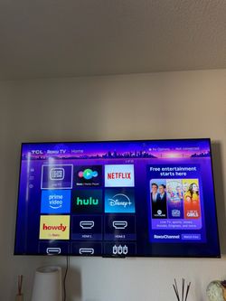 55 inch TCL ROKU TV