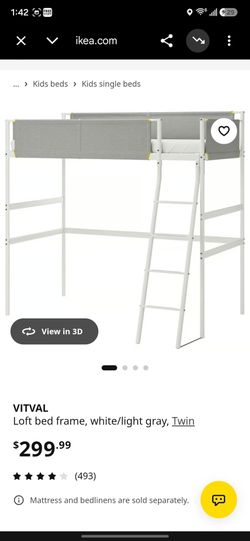 Twin Loft bed frame