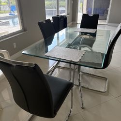 Dining Table With 4 Chairs