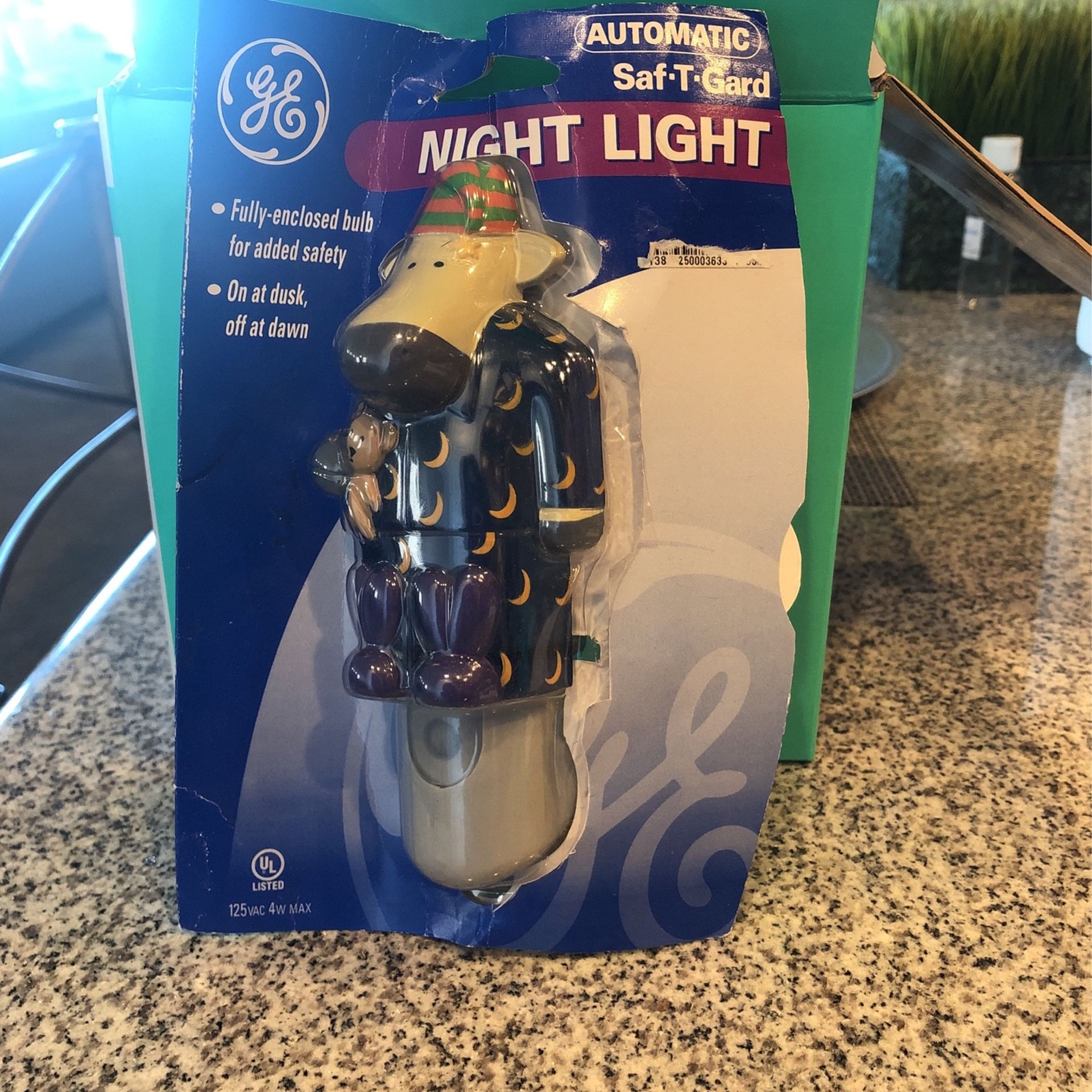Teddy Bear Night Light Brand New Never Used