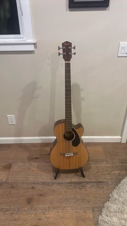 Fender CB-60SCE Acoustic-Electric Bass – Natural