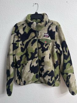 Gerry Men’s Full Zip Fleece Jacket Camouflage medium Outdoor