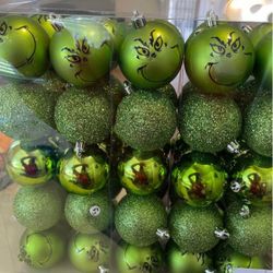 Grinch Christmas Ornaments 