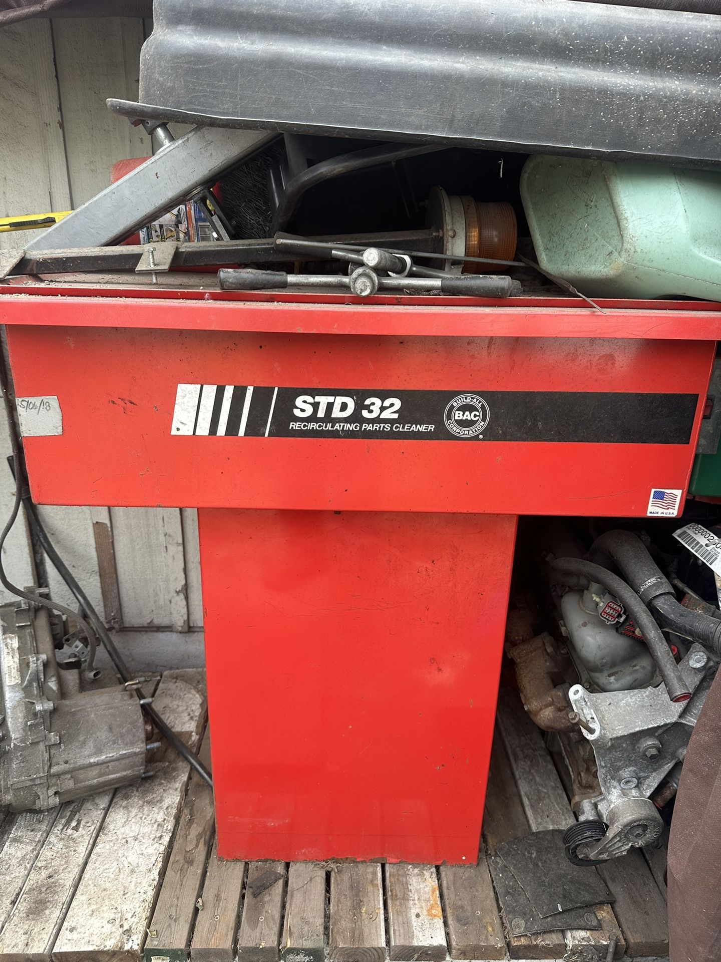 Water Filtered Parts Washer