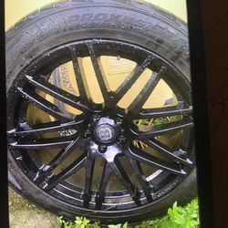 22” Rims & Tires Mercedes G Wagon 