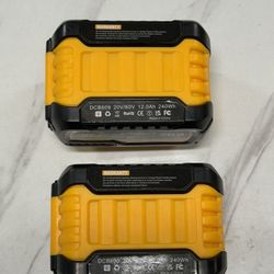 2Pack Upgraded 9.0Ah Battery DCB609 Replacement for DEWALT 20V/60V 120V MAX XR Lithium-Ion Battery DCB606 DCB609 DCB612 DCB203 DCB204 Power Tool. 