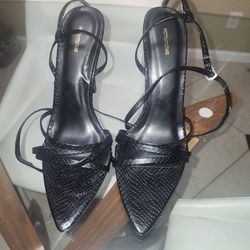 Pretty Little Thing Black Heels