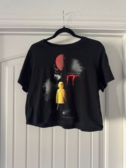 IT Pennywise Cropped Shirt