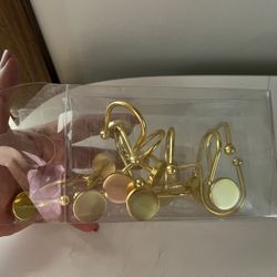 Gold Shower Curtain Hooks 12