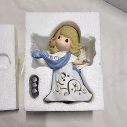 Precious Moments Hark! The Herald Angels Sing Figure NEW OPEN BOX