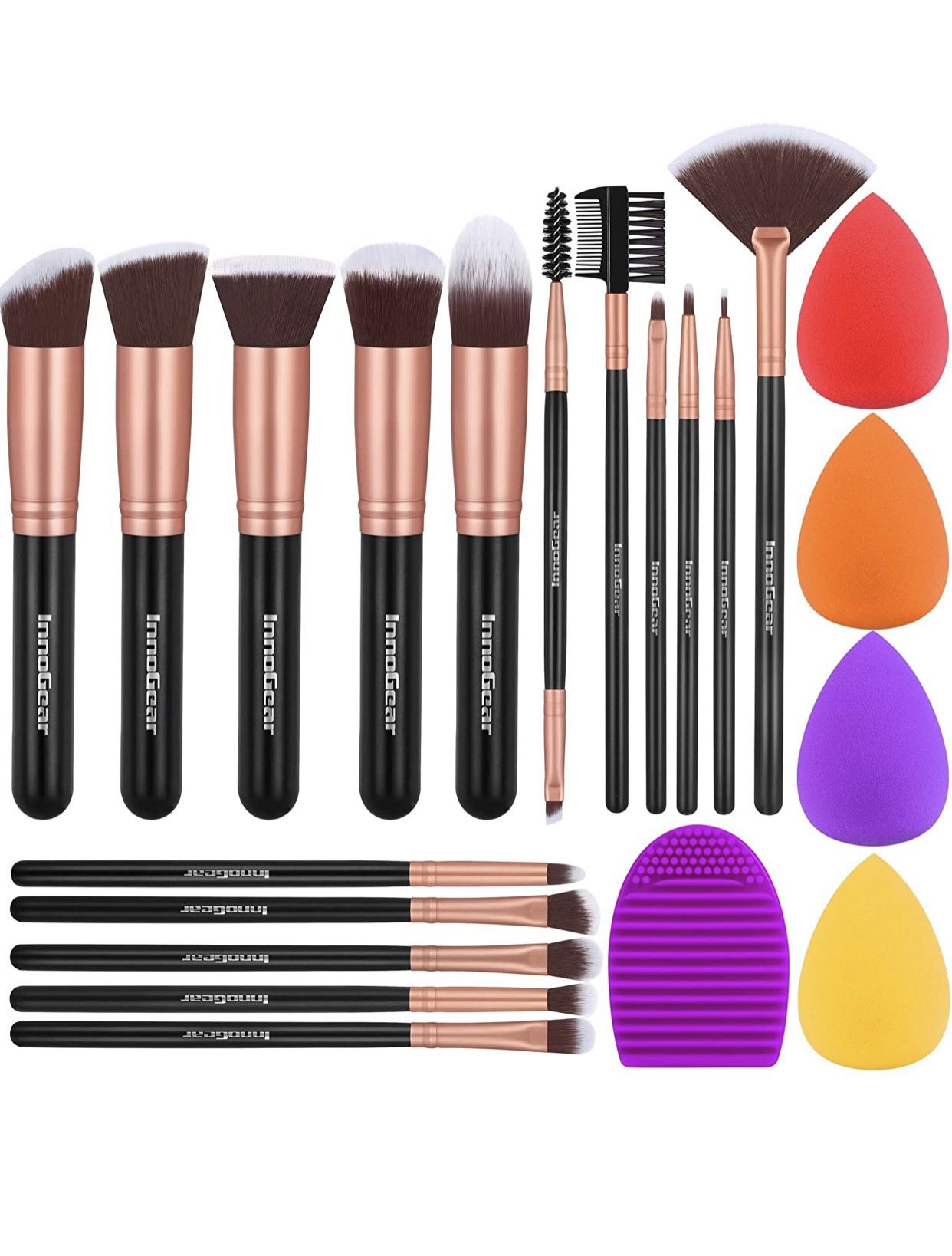 Makeup Brush /Sponge Set / Mask Brush/ Brush Cleaner