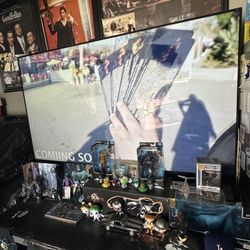 75 Inch TV On Wheels Samsung Not A Smart TV