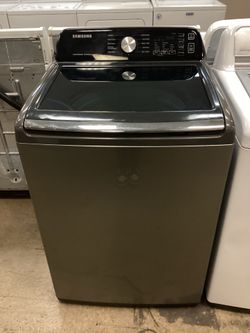 Samsung 4.7 cu.ft. Top Load Washer with Wi-Fi connection and Active WaterJet