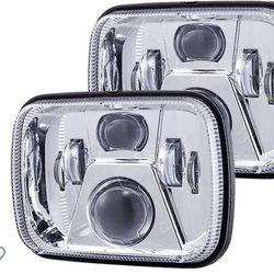 2018 New Osram Chips 110W 5x7 Inch Led Headlights 7x6 Led Sealed Beam Headlamp w