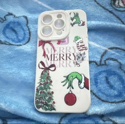 The grinch iPhone 13 Pro case