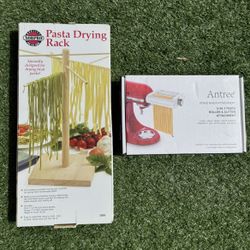 Stand Mixer Pasta Maker Attachment & Drying Rack 