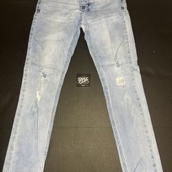 Ksubi Men's Light Blue Skinny Jeans Size 30